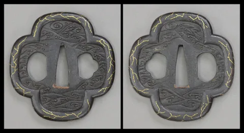 Beschläge von Tsuba · Suwa Katsumasa (Higo)