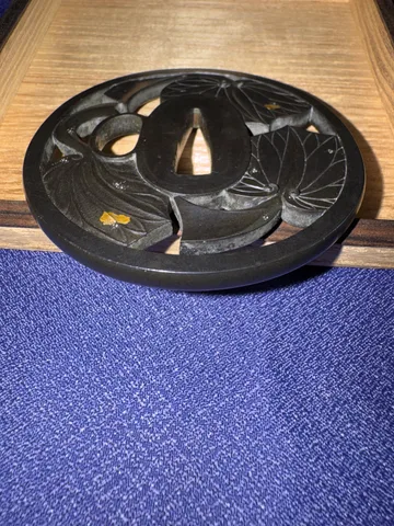 Dettaglio di Tsuba · Akao Yoshitsugu (attribuita)