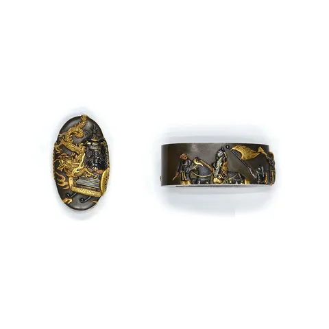 Beschläge von Fuchi-kashira · Saitō Masaoki