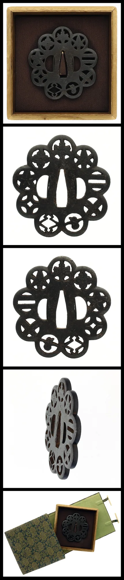 Guarniciones de Tsuba · escuela Hayashi