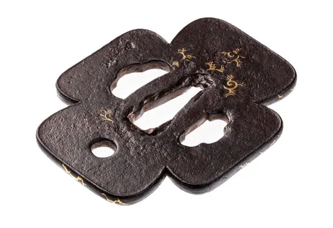 Detail von Tsuba · Higo