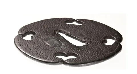 Detalle de Tsuba · Ko-Kacchūshi