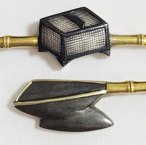 Dettaglio di Menuki · Kaga kinkō