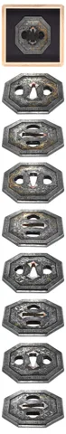 Dettaglio di Tsuba · Namban