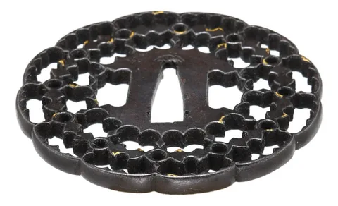 Detail von Tsuba · Kyō-Shōami