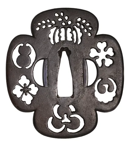 Guarnizioni di Tsuba · scuola Hayashi