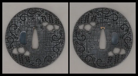 Guarniciones de Tsuba · Shōami Matajirō