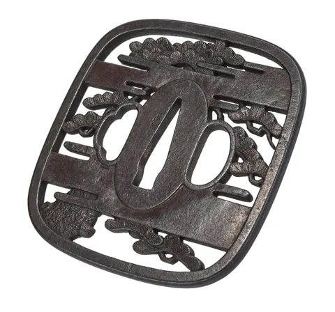 Detail von Tsuba · Chōshū Hisatsugu