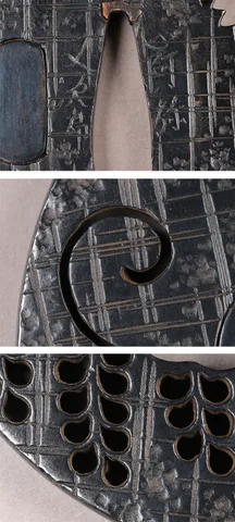 Detalle de Tsuba · Shōami Matajirō
