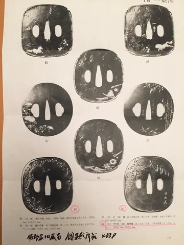 Detalle de Tsuba · Gotō Ichijō (Hakuō)