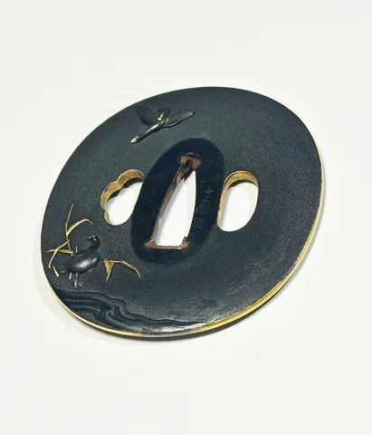 Guarniciones de Tsuba · Kawa Hidekuni (Tenkōdō)