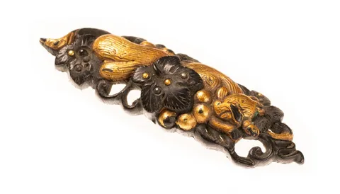 Detalle de Menuki · Ko-kinkō