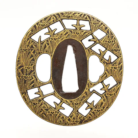 Beschläge von Tsuba · Kyō Kenjō