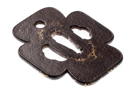 Detail von Tsuba · Higo