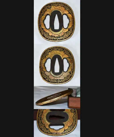 Guarnizioni di Tsuba · Edo Higo