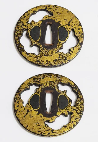 Guarniciones de Tsuba · Awa Shōami (Awa kenjō)