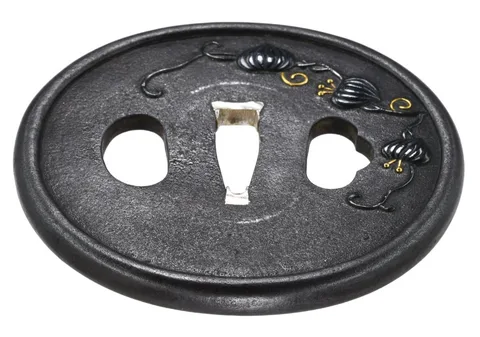 Dettaglio di Tsuba daishō · Furukawa Naohide