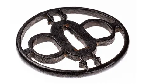 Detail von Tsuba · Kanayama