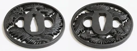 Dettaglio di Tsuba · Chōshū