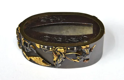 Detail von Fuchi-kashira · Saitō Masaoki