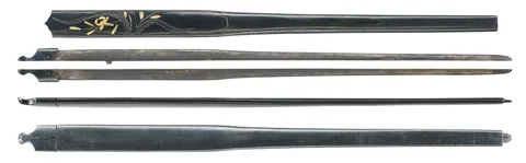 Dettaglio di Wari-kōgai · Kyō-kinkō