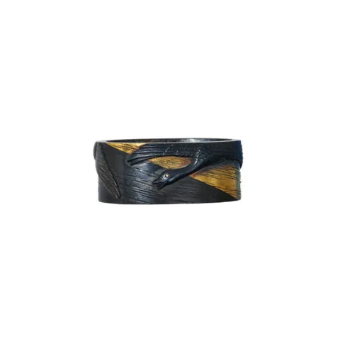 Dettaglio di Fuchi-kashira · Mitsunori