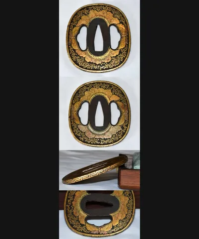 Guarnizioni di Tsuba · Edo Higo