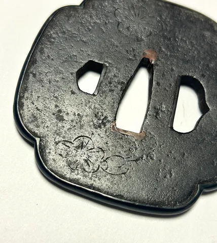 Dettaglio di Tsuba · Jingo (Higo)