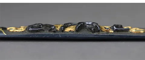 Detalle de Kōgai · Gotō Jōshin (den)