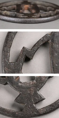 Dettaglio di Tsuba · Kanayama