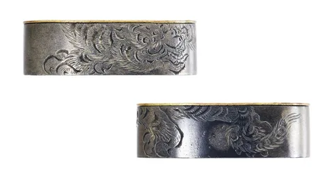 Detail von Fuchi-kashira · Yūrakusai