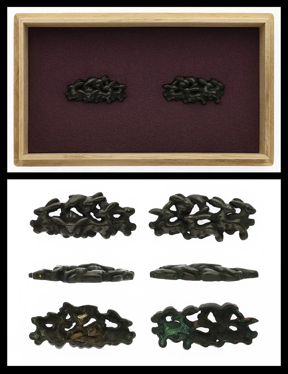 Guarniciones de Menuki · Ko-kinkō