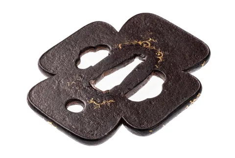 Detail von Tsuba · Higo
