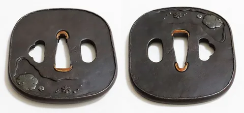 Guarniciones de Tsuba · Toshikage (escuela Tōryūsai)
