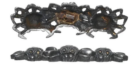 Dettaglio di Menuki · Kyō-kinkō