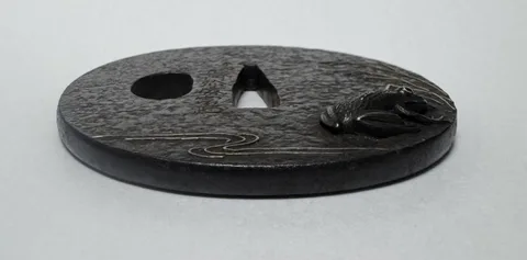 Detalle de Tsuba · Matsuyama Shōami Moritomi
