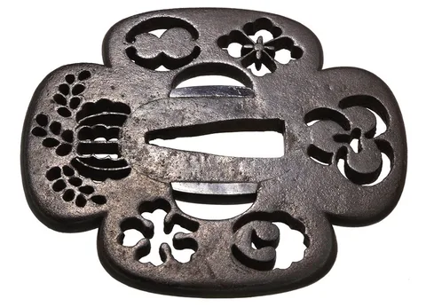 Dettaglio di Tsuba · scuola Hayashi