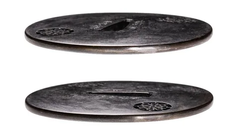 Detalle de Tsuba · Akasaka Tadatoki
