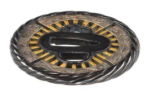 Detalle de Tsuba · Ko-Kinkō
