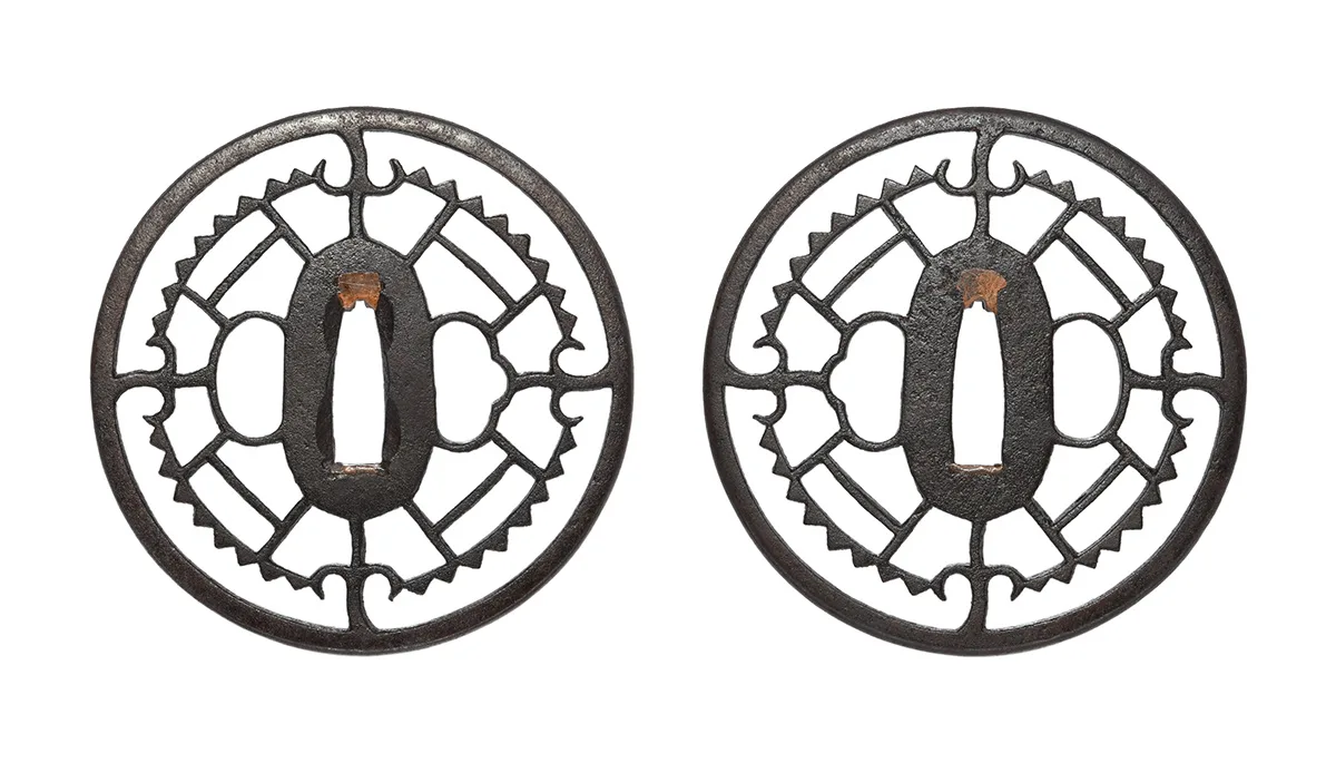 Guarniciones de Tsuba · Kyō-sukashi
