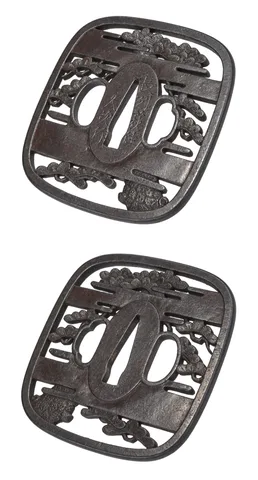 Detail von Tsuba · Chōshū Hisatsugu