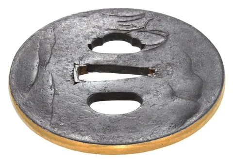 Detail von Tsuba · Tomoyuki (Chōshū)