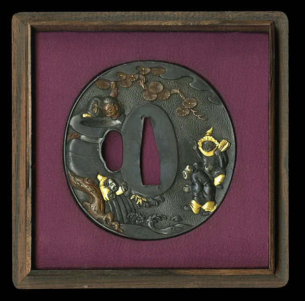 Guarniciones de Tsuba · escuela Hamano