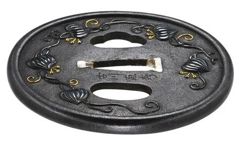 Dettaglio di Tsuba daishō · Furukawa Naohide