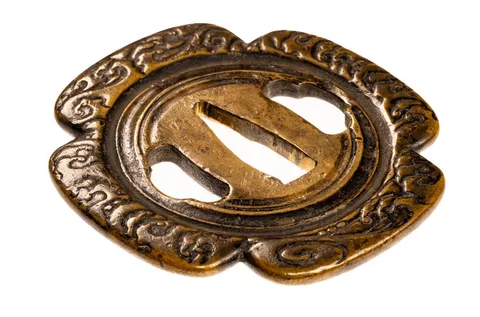 Detail von Tsuba · Hirata Hikozō (zugeschrieben)