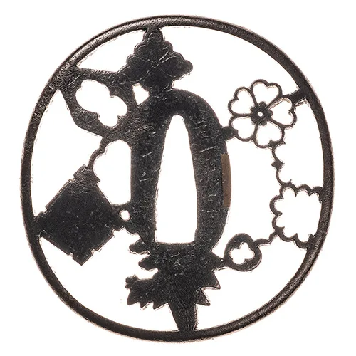 Guarniciones de Tsuba · Nishigaki Kanpei