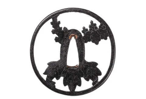 Guarniciones de Tsuba · escuela Nishigaki (Higo)