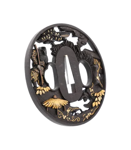 Detail von Tsuba · Nomura Kanetsune
