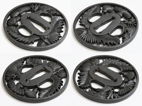 Dettaglio di Tsuba · Chōshū