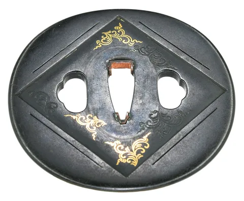 Dettaglio di Tsuba · scuola Umetada